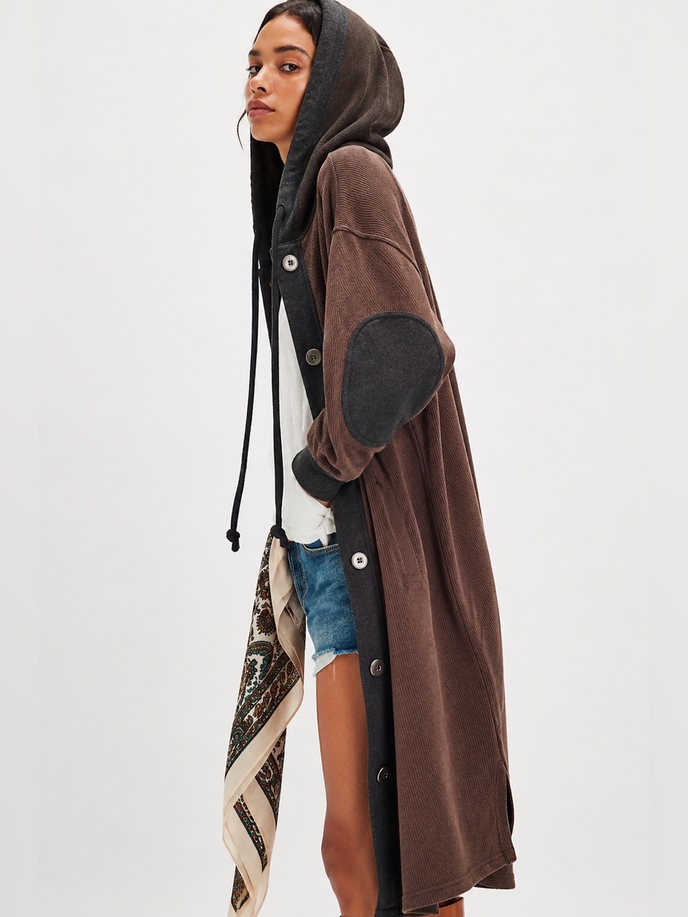 NWT FREE PEOPLE Tomorrows Sweatshirt Cardigan |